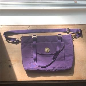 Baggallini ~ Purple Shoulder Bag, EUC